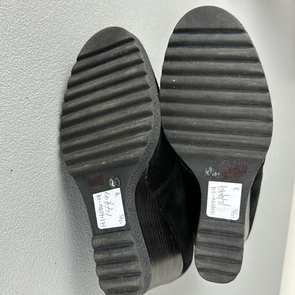 Aquatalia by Marvin K Cassie Suede Lace Up Wedge Bootie. Size 38. US 8. - Picture 12 of 13